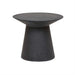 Livorno Round Side Table - Black Speckle