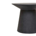 Livorno Round Side Table - Black Speckle