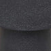 Livorno Round Side Table - Black Speckle