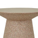Livorno Round Side Table - Terracotta Speckle