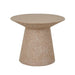Livorno Round Side Table - Terracotta Speckle
