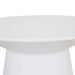 Livorno Round Side Table - White Speckle