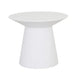Livorno Round Side Table - White Speckle