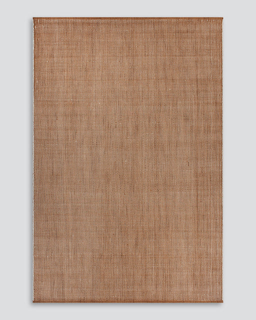 Lonsdale Floor Rug in Cumin, the whole rug shown flat on a plain background