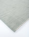Lonsdale Floor Rug in Eucalyptus, close-up of a corner showing the edge and recycled PET pile