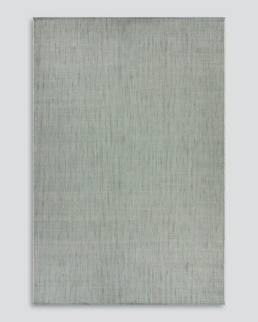 Lonsdale Floor Rug in Eucalyptus, the whole rug shown flat on a plain background