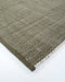 Lonsdale Floor Rug in Olive, close-up of a corner showing the edge and recycled PET pile