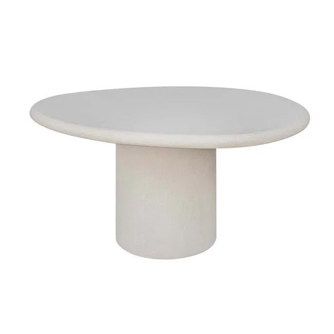 Lucia Curve Dining Table - Sand Dune