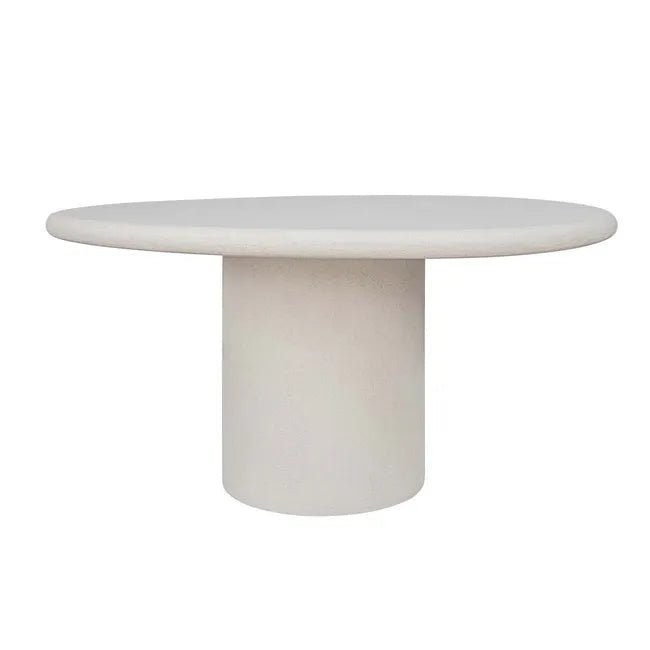 Lucia Curve Dining Table - Sand Dune