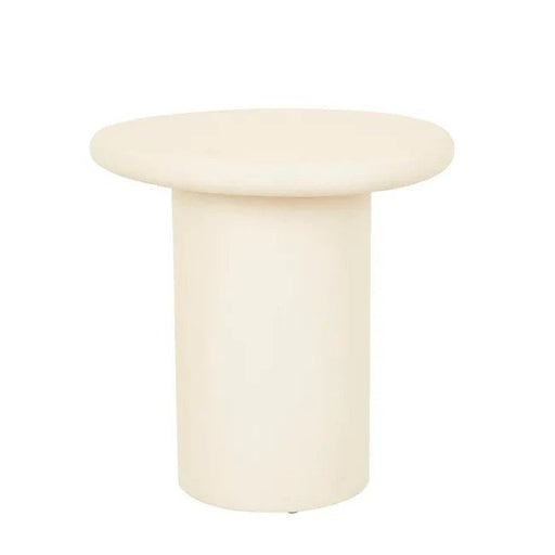 Lucia Curve Side Table - Sand Dune