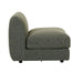 Madrid Curve 1 Seater Centre Sofa - Green Boucle