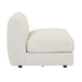 Madrid Curve 1 Seater Centre Sofa - Grey Speckle Boucle