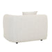 Madrid Curve Right Arm Sofa - Grey Speckle Boucle