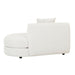 Madrid Curve Right Chaise Sofa - Grey Speckle Boucle