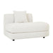 Madrid Curve Right Chaise Sofa - Grey Speckle Boucle