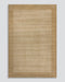 Mayfair Floor Rug in Wheat, the whole rug shown flat on a plain background