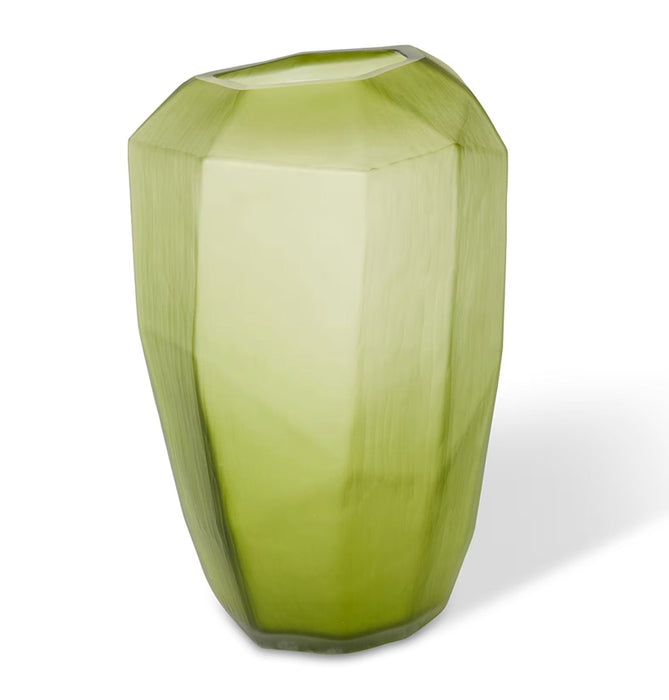Mira Tall Vase – Deep Green