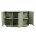 Oberon Crescent Storage Unit - Gloss Sage