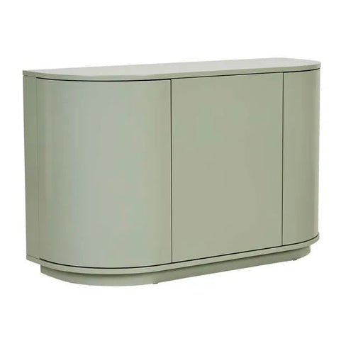 Oberon Crescent Storage Unit - Gloss Sage