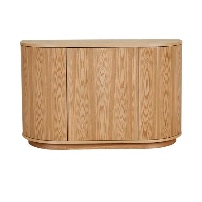 Oberon Crescent Storage Unit - Natural Ash