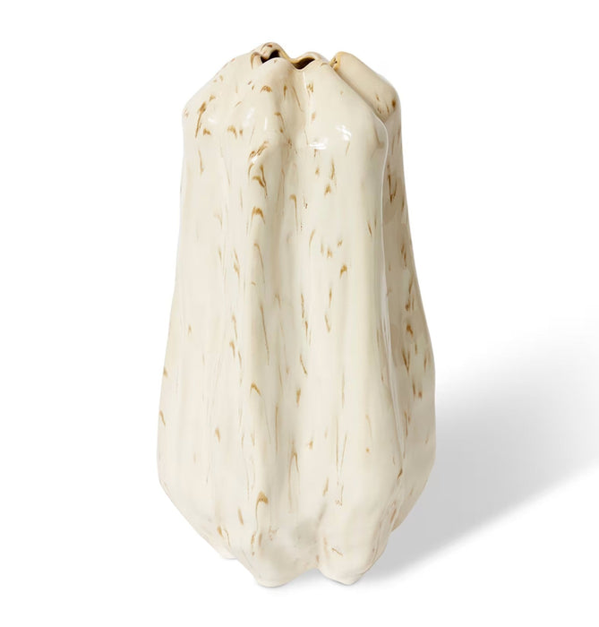 Opal Ivory Ceramic Vase