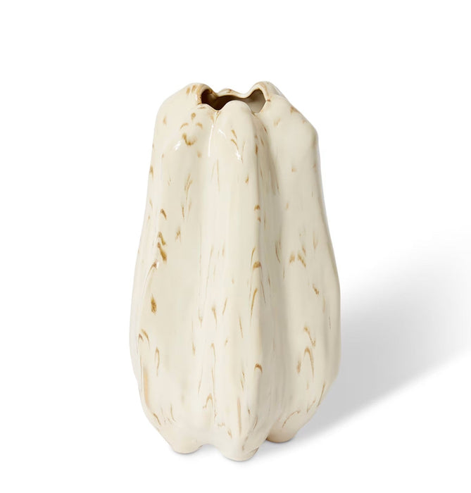 Opal Ivory Ceramic Vase