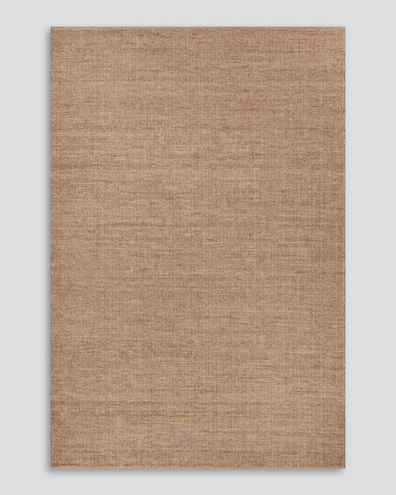 Ormond Floor Rug in Biscotti, the whole rug shown flat on a plain background