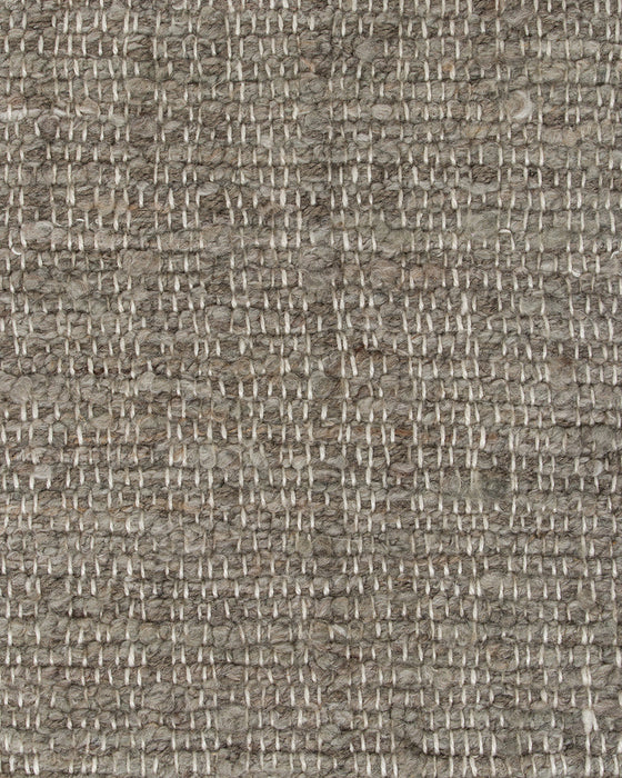 Ormond Floor Rug in Mineral, close-up of the recycled PET pile and texture