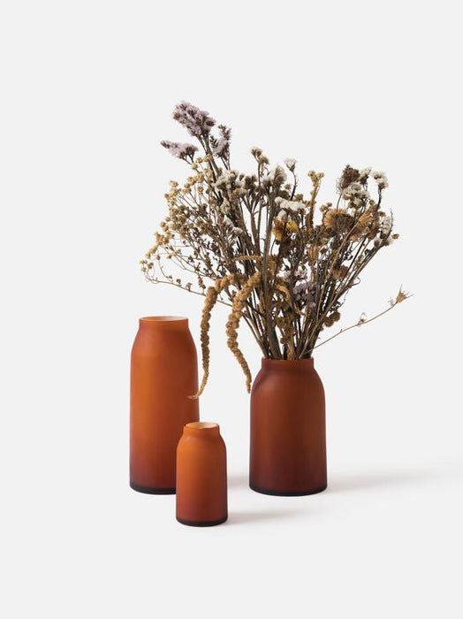 Otto Vase Amber L