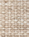 Pelorus Floor Rug in Sand, close-up of the recycled PET pile and texture