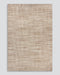 Pelorus Floor Rug in Sand, the whole rug shown flat on a plain background