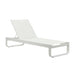 Pier Curve Sunbed - White - White