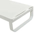 Pier Curve Sunbed - White - White