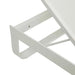 Pier Curve Sunbed - White - White