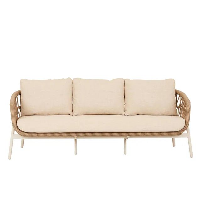 Portsea Cruise 3 Seater Sofa - Natural - Natural Weave