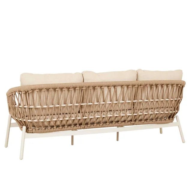Portsea Cruise 3 Seater Sofa - Natural - Natural Weave