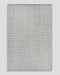 Rhodes Floor Rug in Slate, the whole rug shown flat on a plain background