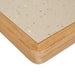Cannes Quadra Dining Table - Crema - Natural Teak