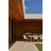 Cannes Quadra Dining Table - Crema - Natural Teak