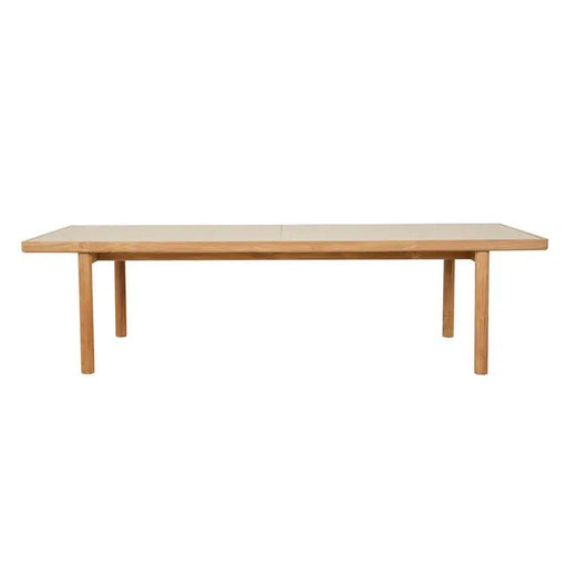 Cannes Quadra Dining Table - Crema - Natural Teak