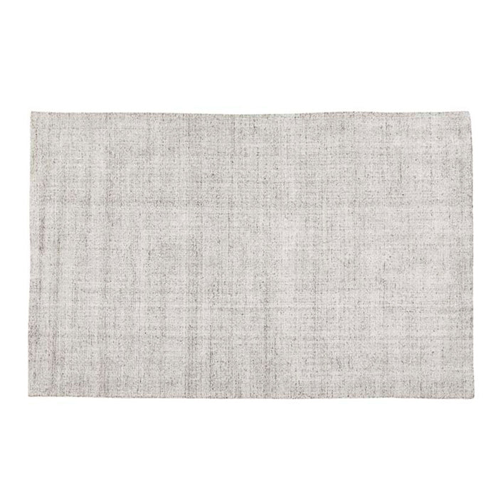 Tepih Dune Rug in Oatmeal, the whole rug shown flat on a plain background
