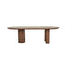 Seb Oval Dining Table - Walnut