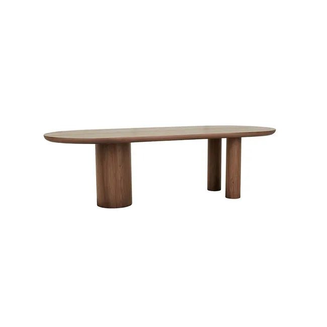 Seb Oval Dining Table - Walnut