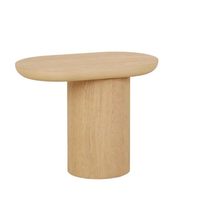 Seb Pedestal Side Table