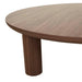 Seb Round Coffee Table - WALNUT