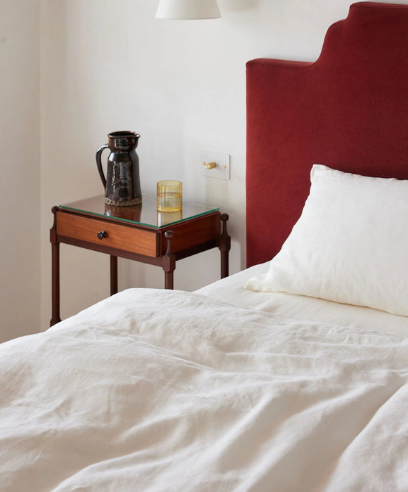 Set of 2 Linen Pillowcases – Ivory