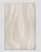 Shoreline Floor Rug in Sand, the whole rug shown flat on a plain background