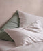 Silk Linen Flip Pillowcase – White