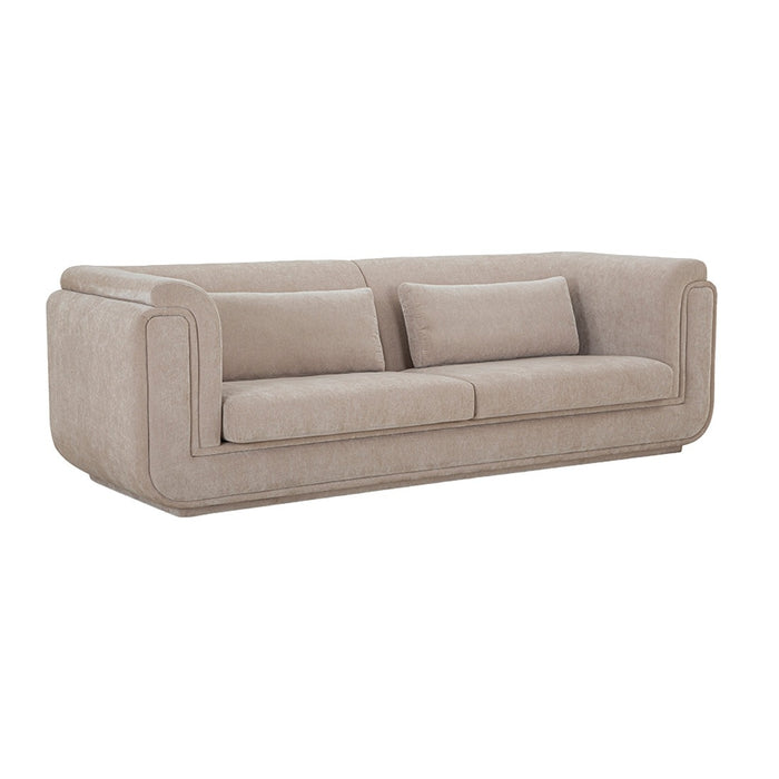 Camino Lark 3 Seater Sofa - Rye, studio shot on a white background