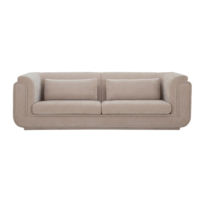 Camino Lark 3 Seater Sofa - Rye, studio shot on a white background